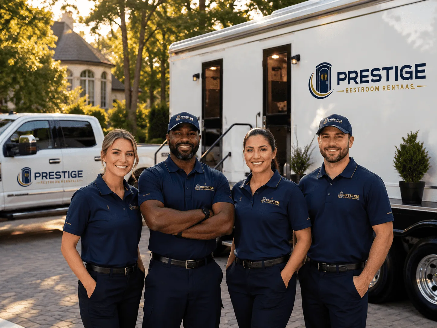 Trusted Luxury Portable Restrooms company in Coloma, WI